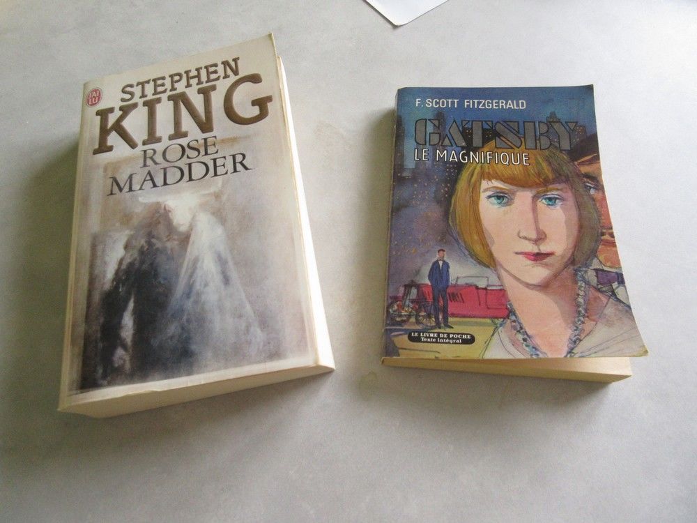 Steph King - Soljenitsyne - Scott Fitzgerald Livres et BD
