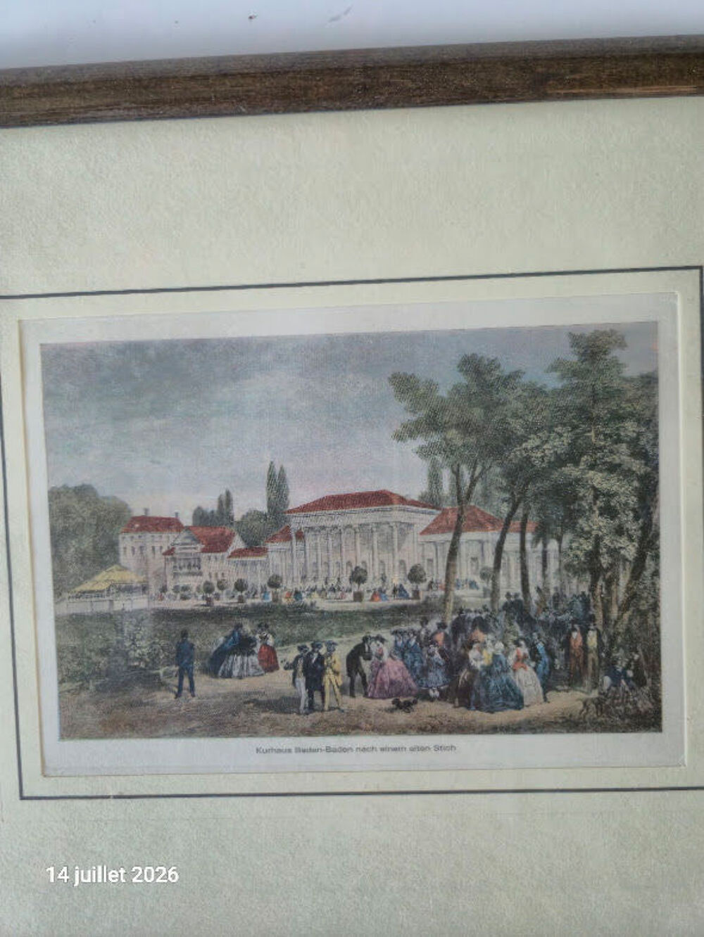 Image du casino, Kurhaus de Baden-Baden, Allemagne, dans un Décoration