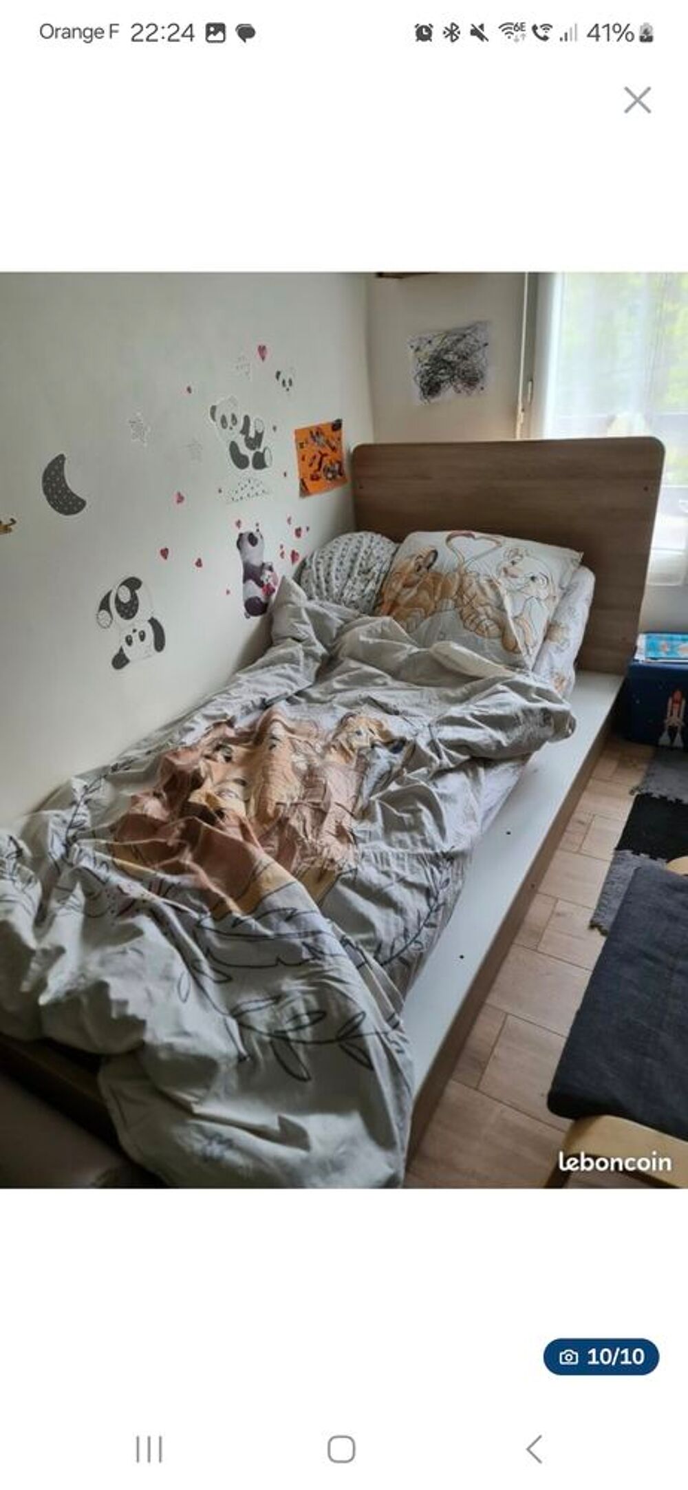 Lit &eacute;volutif Mobilier enfants