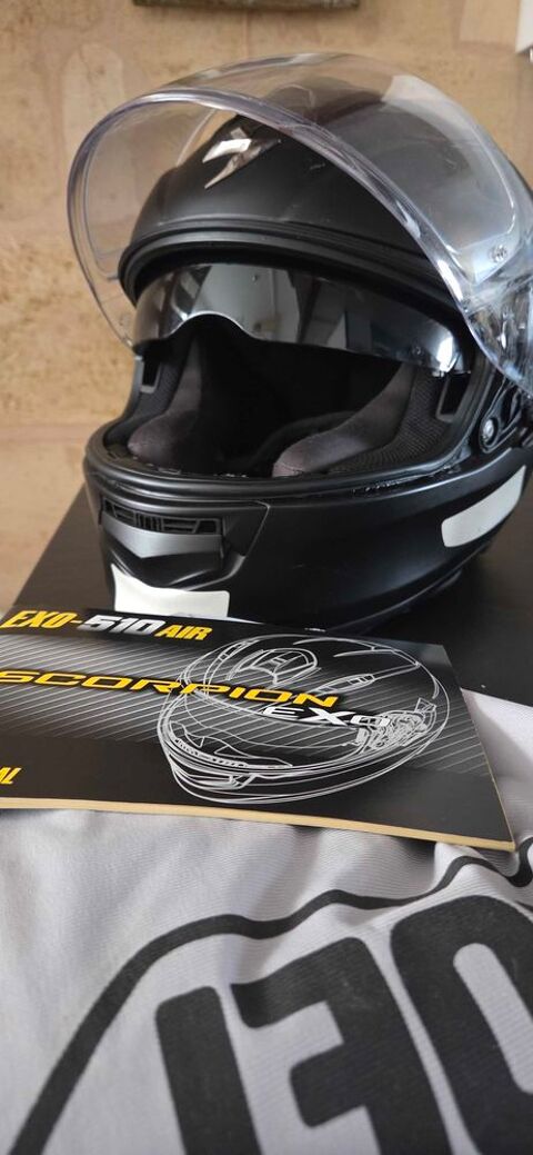 Casque moto Exo 510 Air 150 Bordeaux (33)