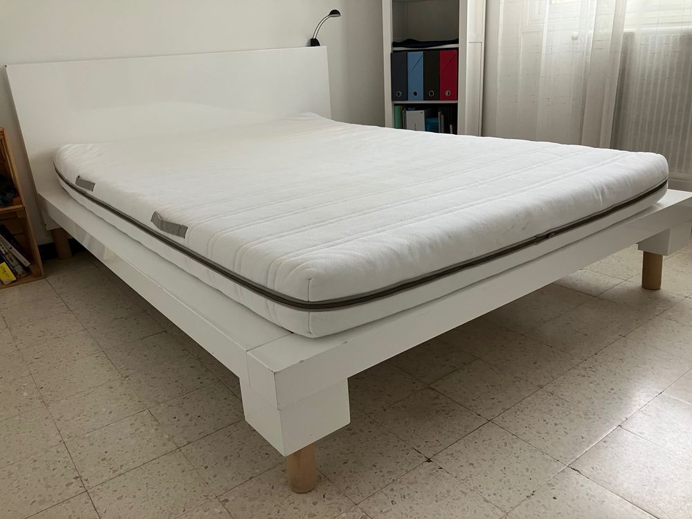 
Lit IKEA Blanc + Matelas Meubles