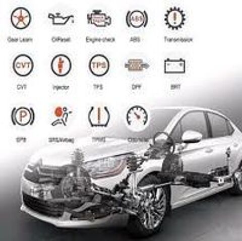  ?? DIAGNOSTIC AUTO PROFESSIONNEL + TEST BATTERIE AVEC RAPP 