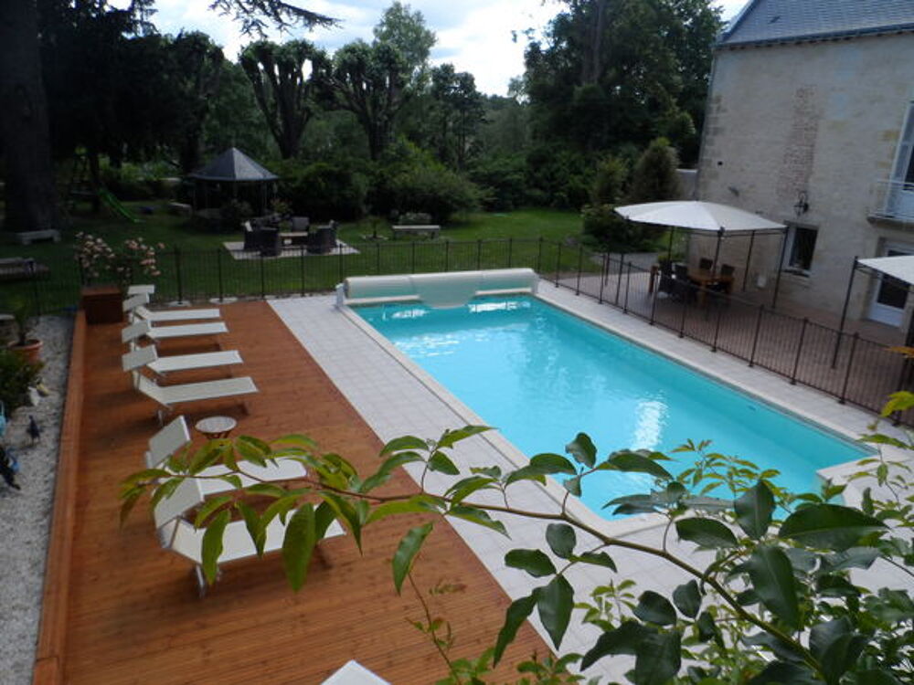   Gîte 6  pers Le Cèdre  surface 80 m2 avec piscine chauffée Centre, Rochecorbon (37210)