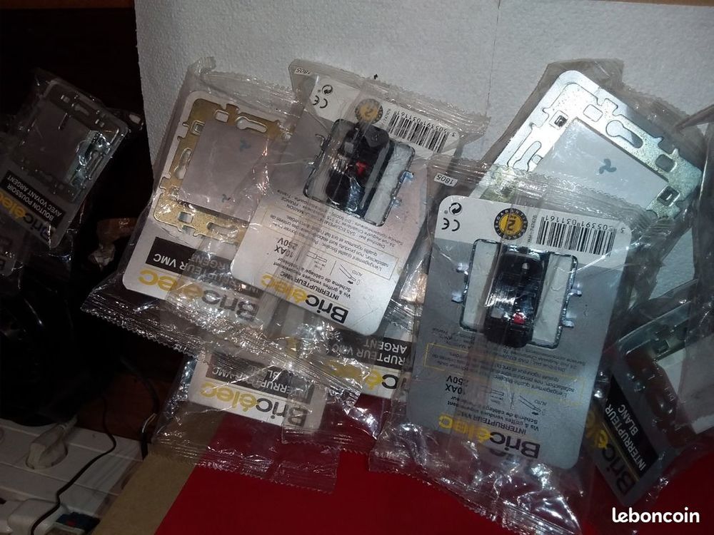 LOT de 3 INTERRUPTEURS VMC Bricolage