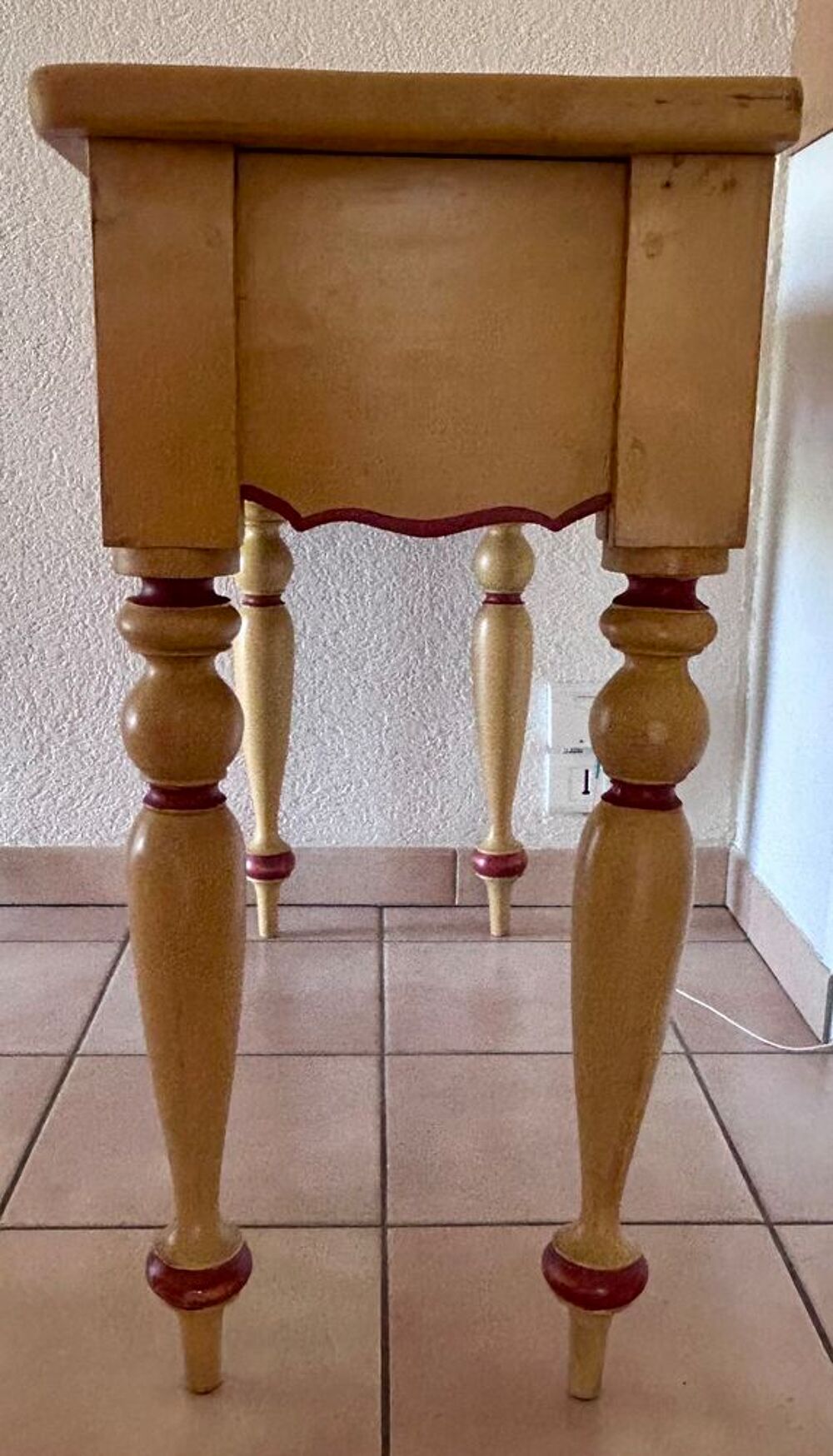 Ensemble commode et miroir ovale, style campagnard Meubles