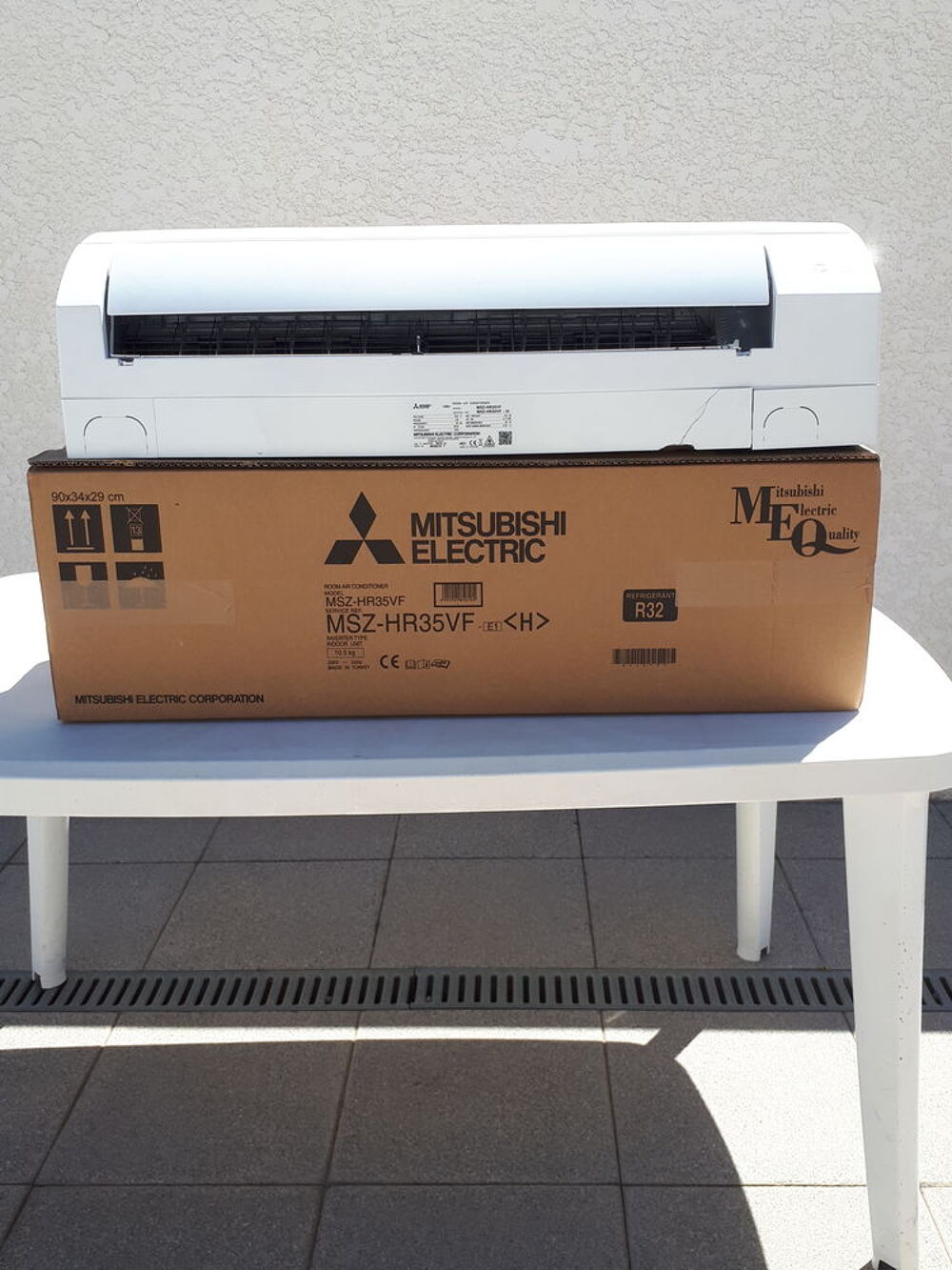 climatisation unit&eacute; int&eacute;rieure murale Mitsubishi Bricolage