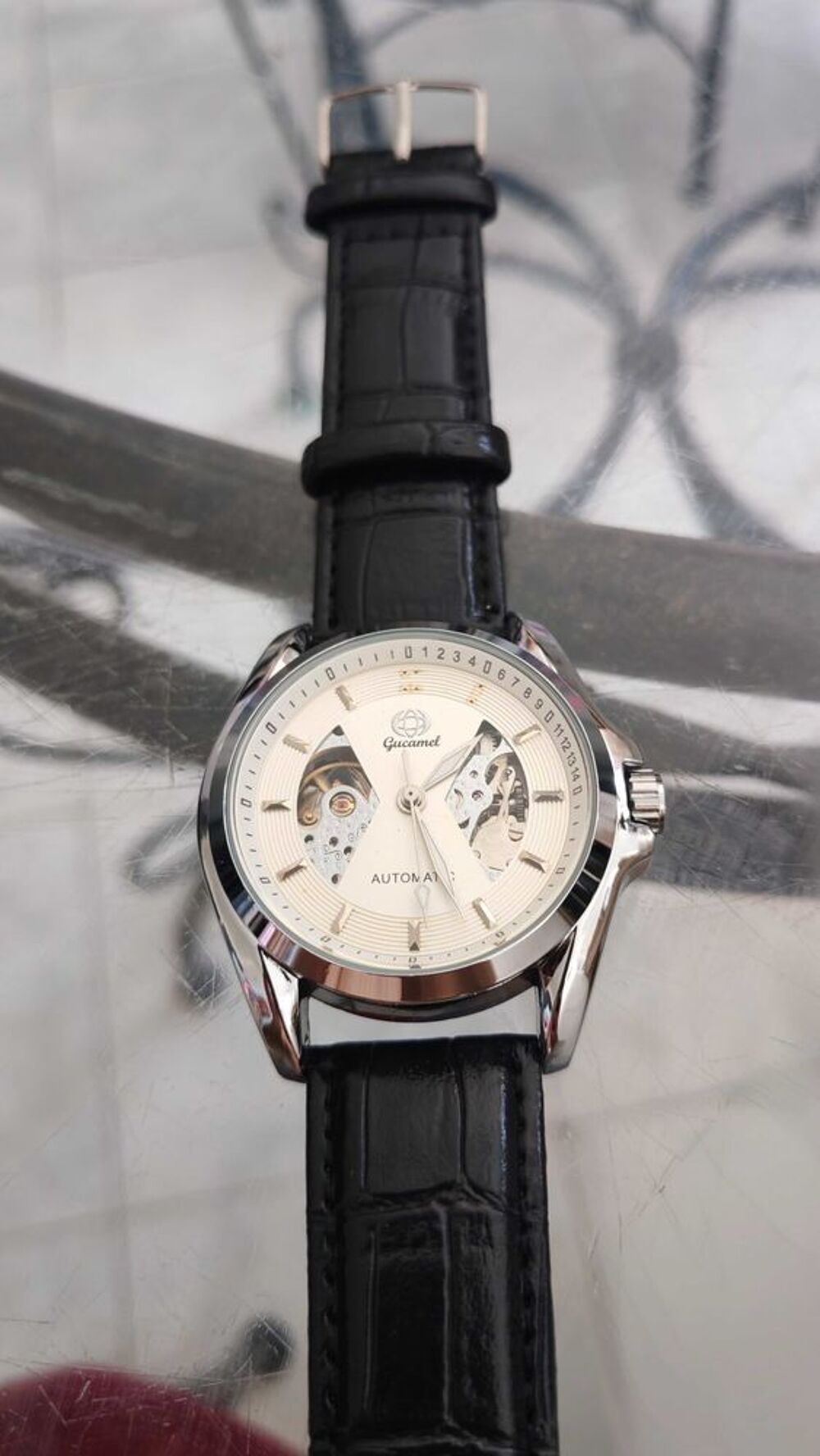 Montre automatique homme Gucamel €" Style Skeleton €" Neuve Bijoux et montres