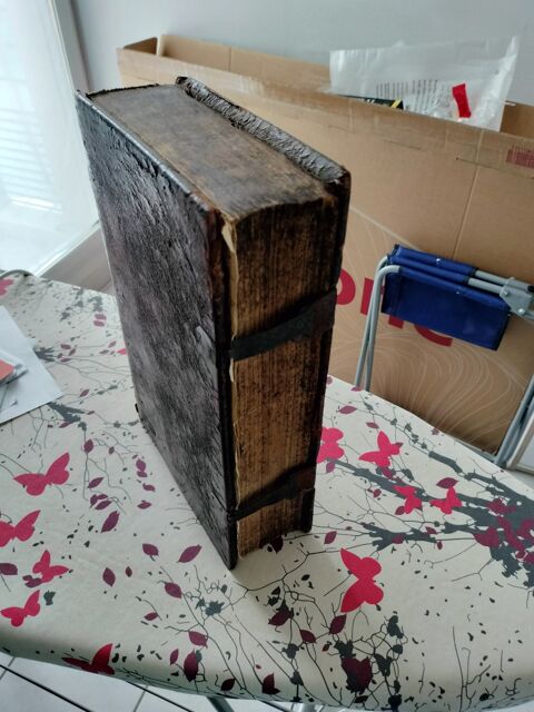 une bible allemand de 1747 crit en allemand et une bible protestante qui  t estime par un espert allemand en 2021 3500 Nmes (30)