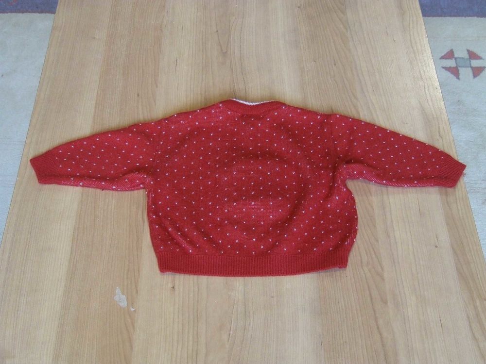 Pull Mickey, DISNEY, Rouge grenat, 18&nbsp;mois, TBE Vtements enfants