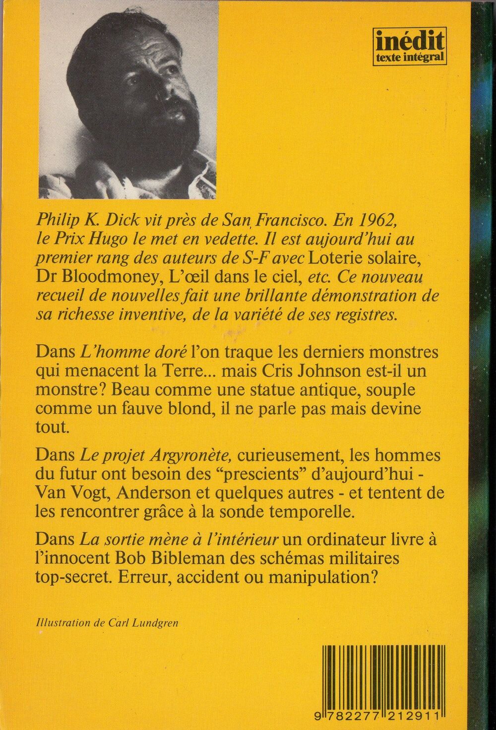 L'homme dor&eacute; - Philip K. Dick
Livres et BD
