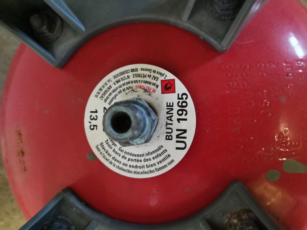 Bouteille de gaz Elfi Bricolage