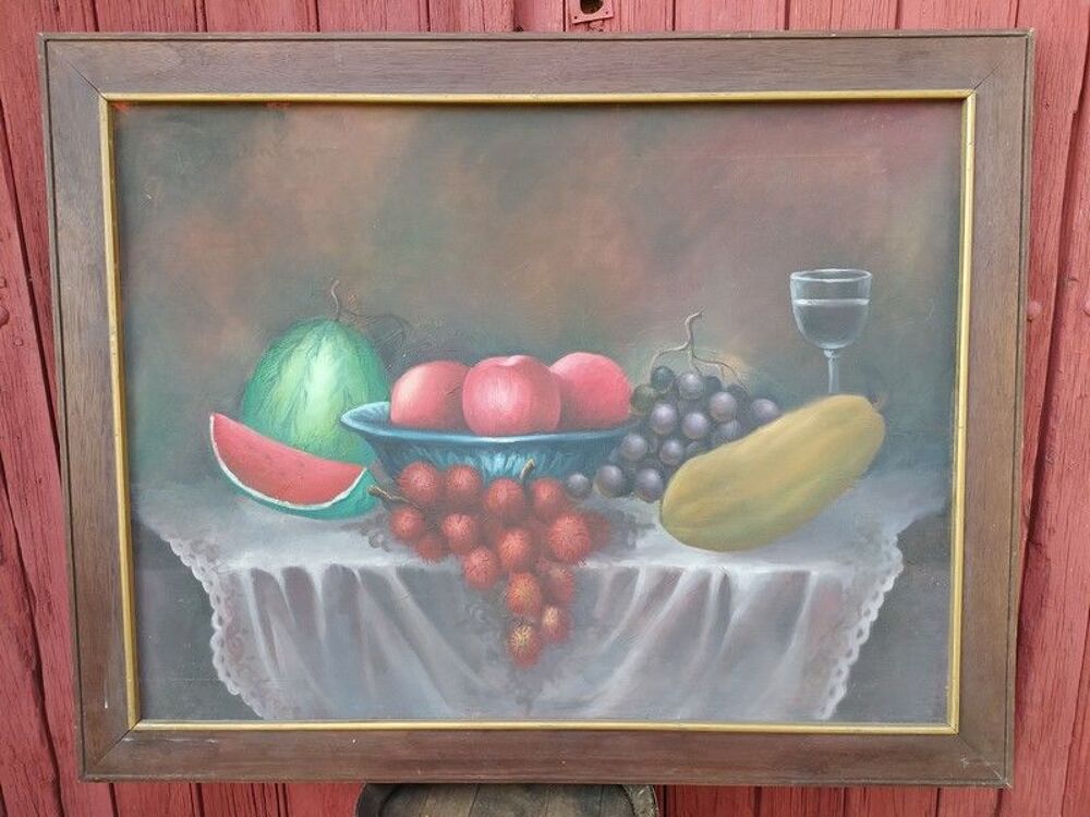 Tableau Nature Morte aux Fruits 