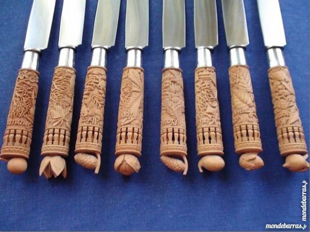 Couteaux sculpt&eacute;s Cuisine