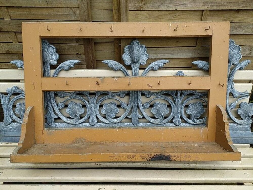 Ancienne &Eacute;tag&egrave;re Murale Cuisine Casserolier Meubles