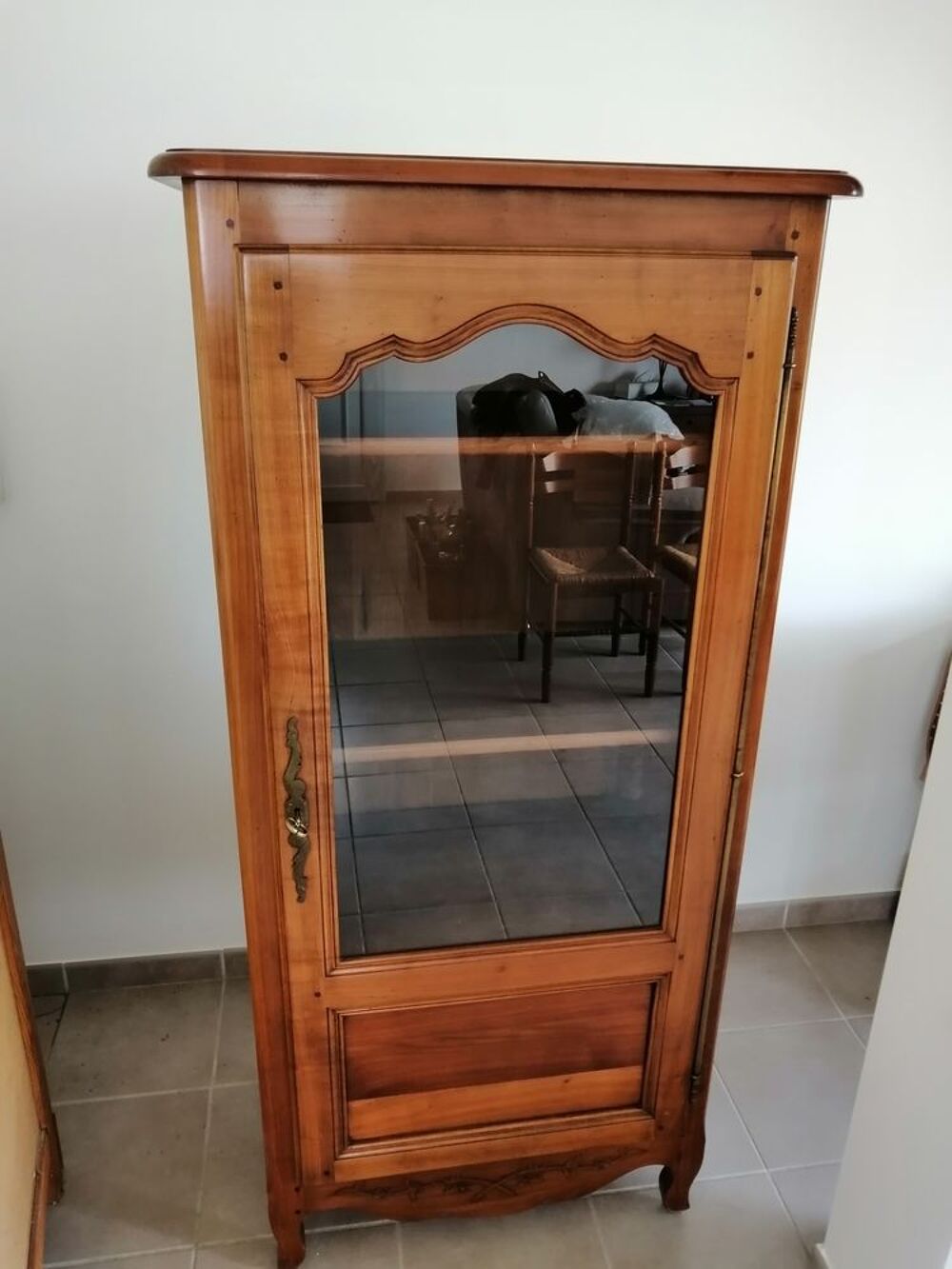 Vitrine Castille en merisier Meubles