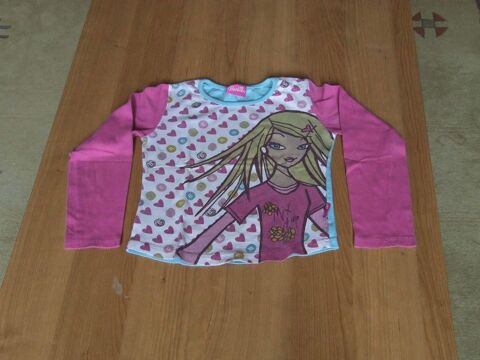 Tee-shirt manches longues, BARBIE, 8�ans (126�cm) TBE 3 Bagnolet (93)