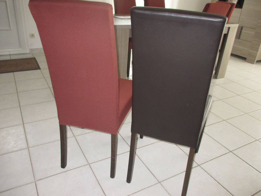6 chaises + housses Meubles