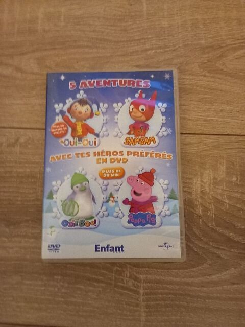 Dvd animation 5 aventures avec tes héros préférés 2 Villiers (86)