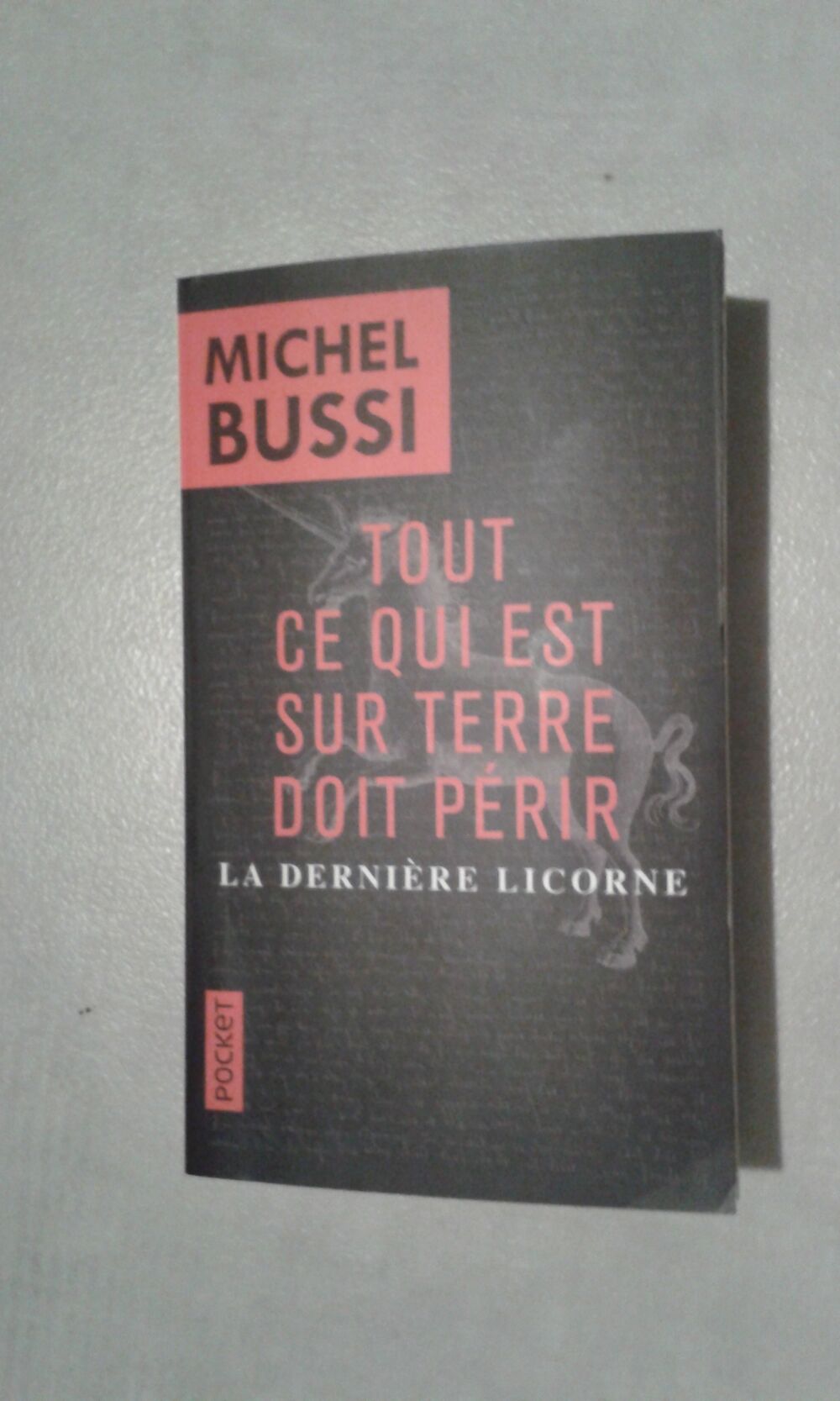 Livre de poche &quot;Tout ce qui est sur terre doit p&eacute;rir&quot; Livres et BD