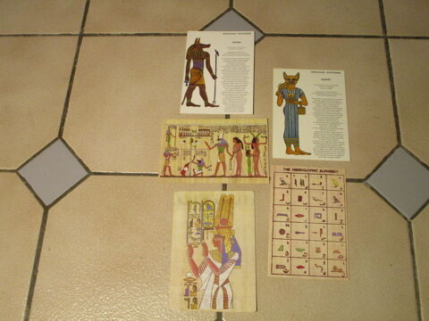 CARTE POSTALE ASTROLOGIE EGYPTIENNE HIEROGLYPHE 4 Villepinte (93)