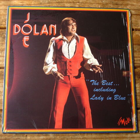JOE DOLAN - 33t- THE BEST including LADY IN BLUE - Fr. 1979 8 Tourcoing (59)