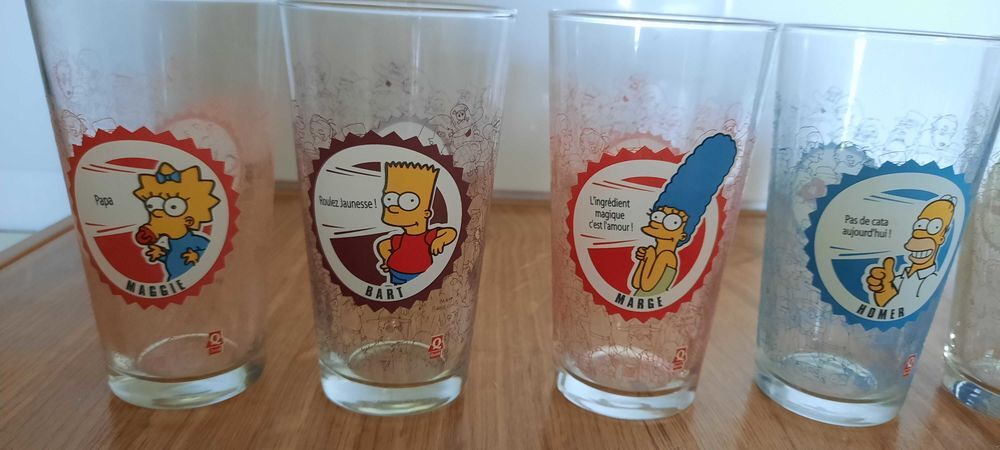 5 verres collection 