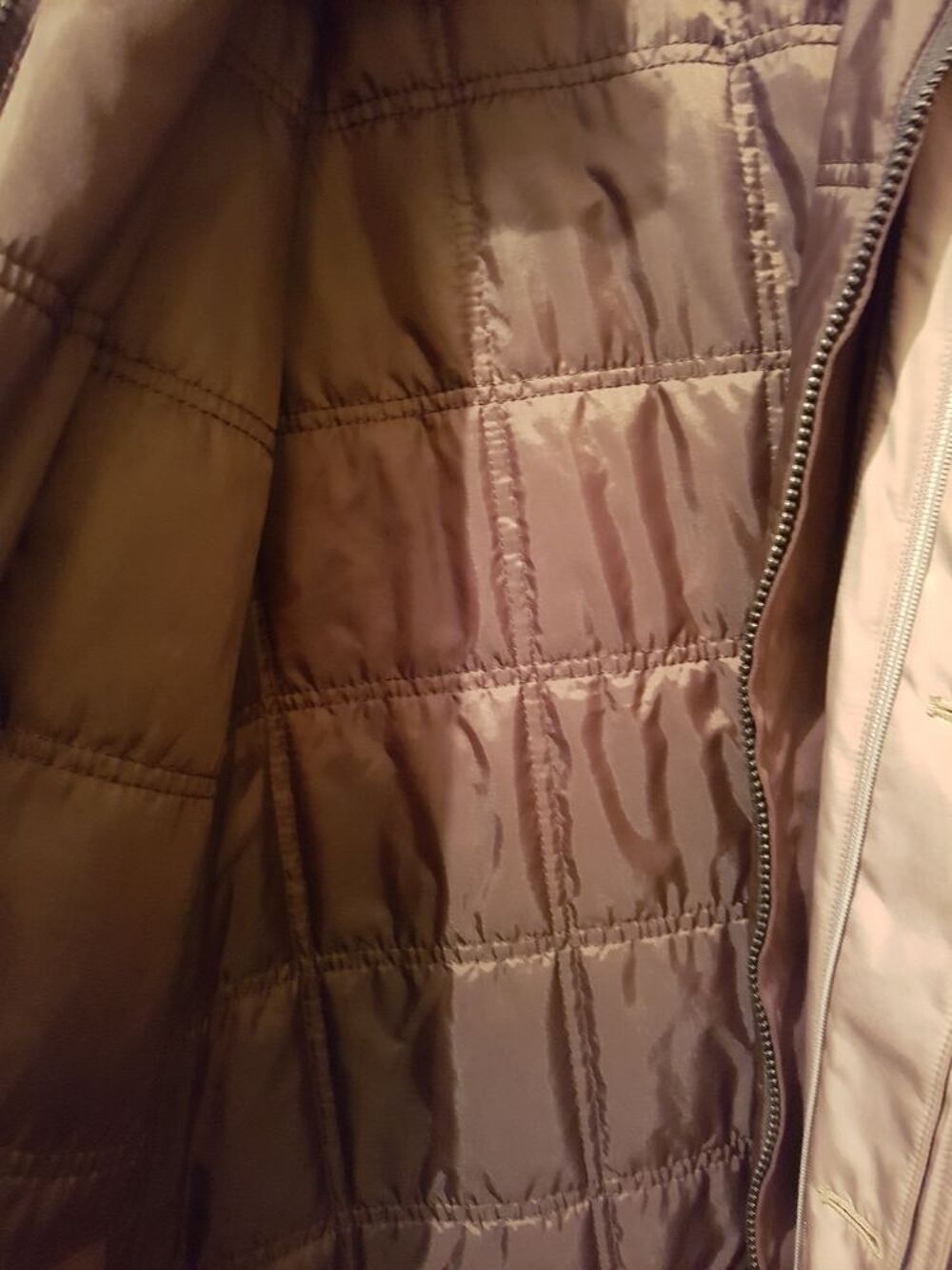 Blouson beige/marron &agrave; utiliser toute l'ann&eacute;e Vêtements