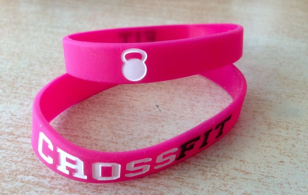 Lot de 2 bracelets crossfit rose Matériel informatique