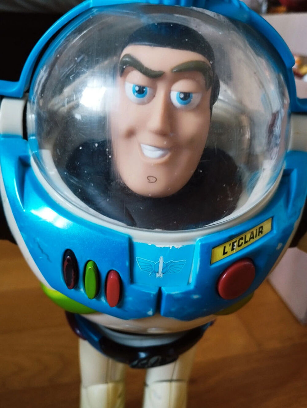 Figurine buzz l'&eacute;clair parlante interactive Disney 2001 coll Jeux / jouets