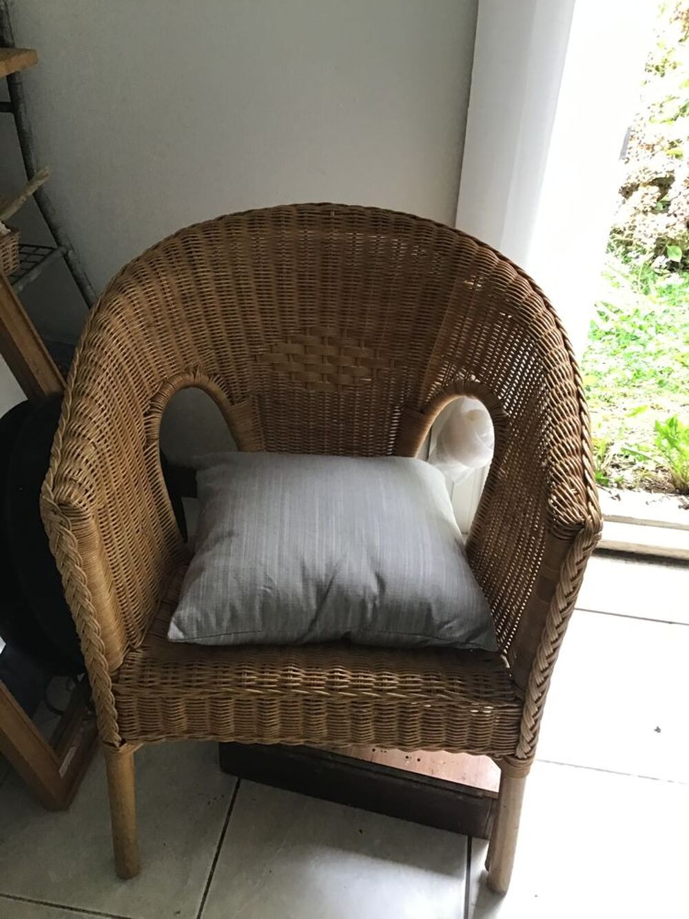 Fauteuil osier Meubles