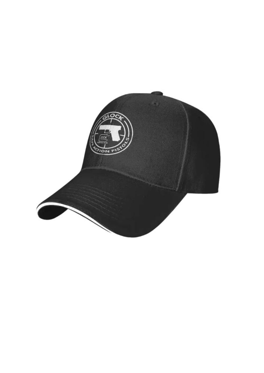Casquette design "Glock" Taille ajustable Noir #Glock #TirSp Vêtements