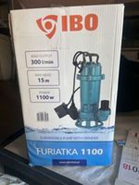   pompe submersible 15 m 1100w 