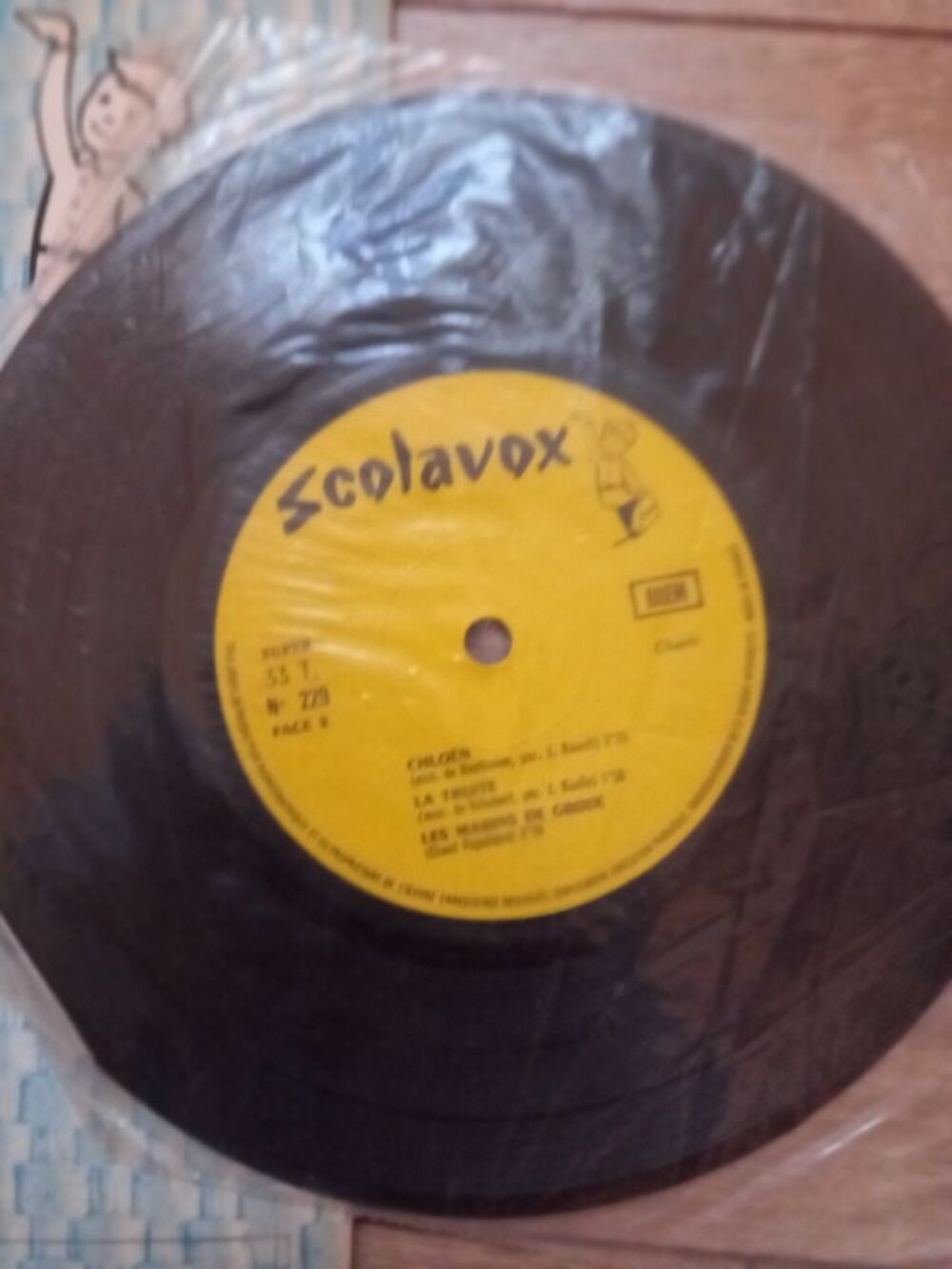 Vinyle super 33T Scolavox N&deg; 229 CD et vinyles