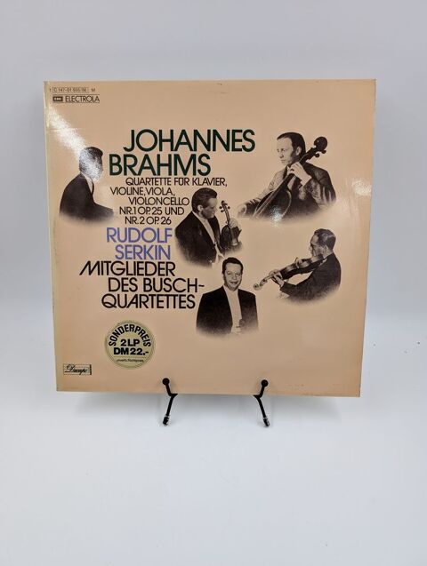 Vinyle 33 tours Johannes Brahms & Rudolf Serkin 5 Vulbens (74)