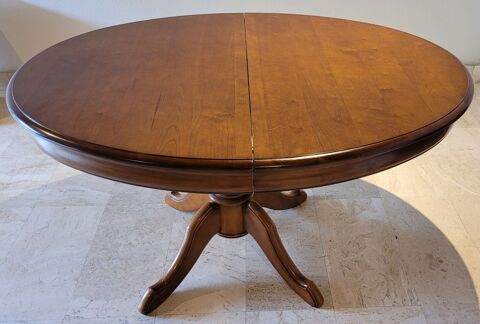 Belle TABLE OVALE en MERISIER MASSIF Style Louis Philippe 125 Juvisy-sur-Orge (91)