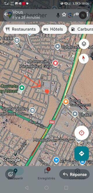  Terrain  vendre 832 m Oujda, maroc