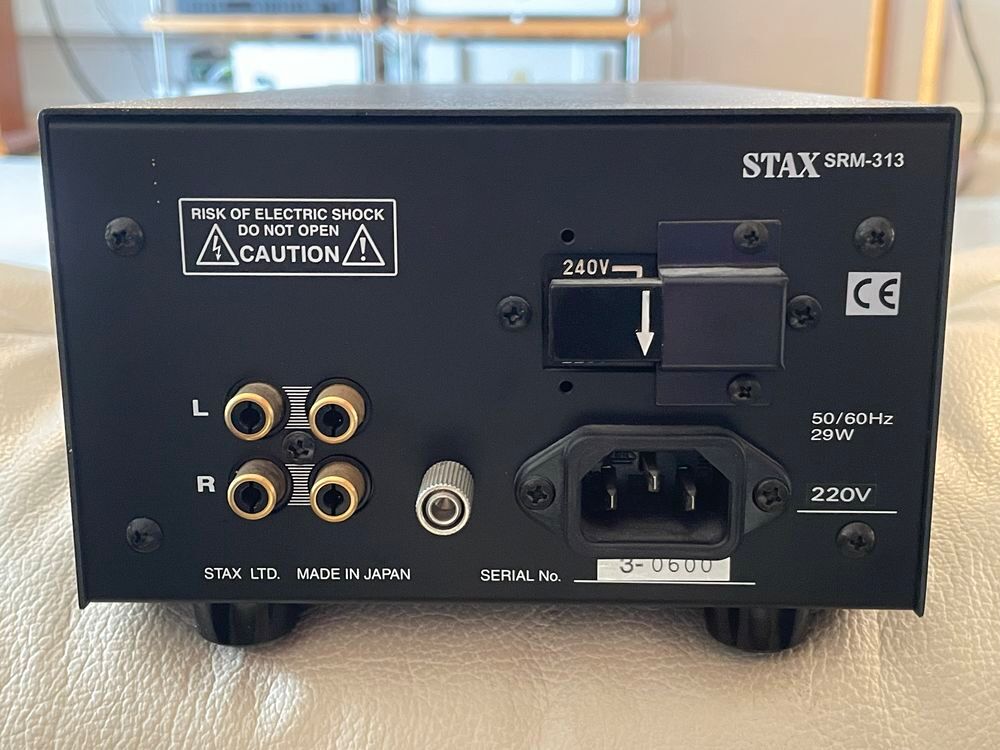 Amplificateur STAX SRM 313 pour casque &eacute;tat neuf Audio et hifi