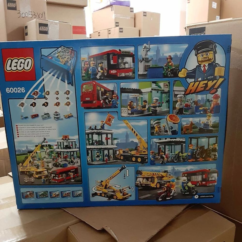 LEGO 60026 Centre-ville (Town Square). Set Neuf, Rare. Jeux / jouets