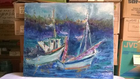 tableaux bateaux de pèche 75 Chambéry (73)