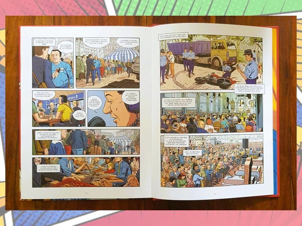 Bd Coluche Une vie d'enfoir&eacute; Livres et BD