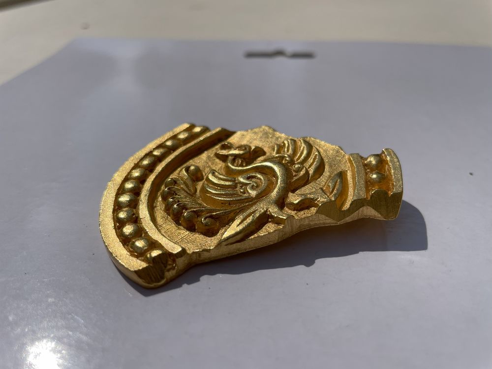 Broche dor&eacute;e MUSEE NATIONAUX phoenix Bijoux et montres