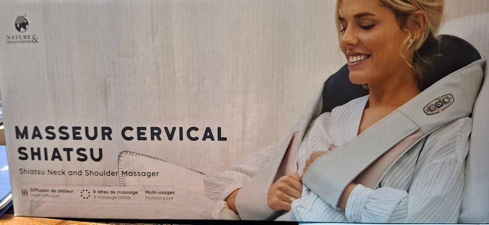 Masseur cervical Shiatsu &eacute;tat neuf Electroménager