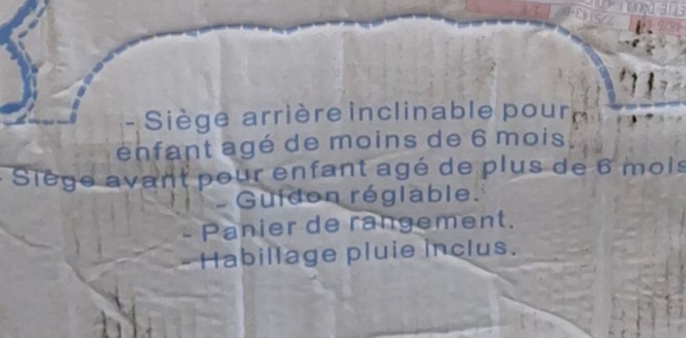 Poussette double comptine Puériculture