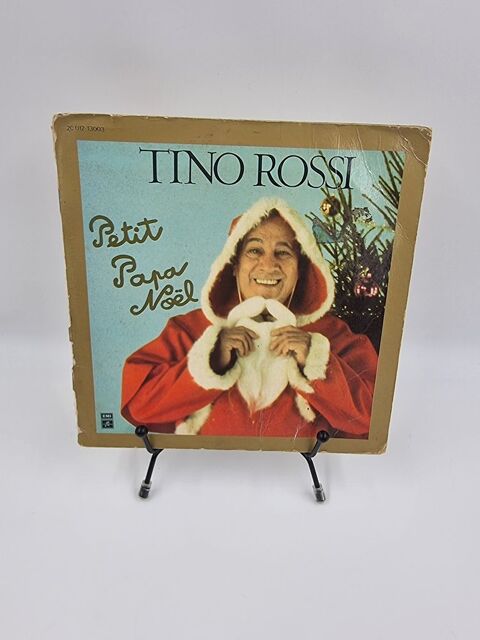 Vinyle 45 tours Tino Rossi : Petit Papa No�l avec fourreau 4 Vulbens (74)