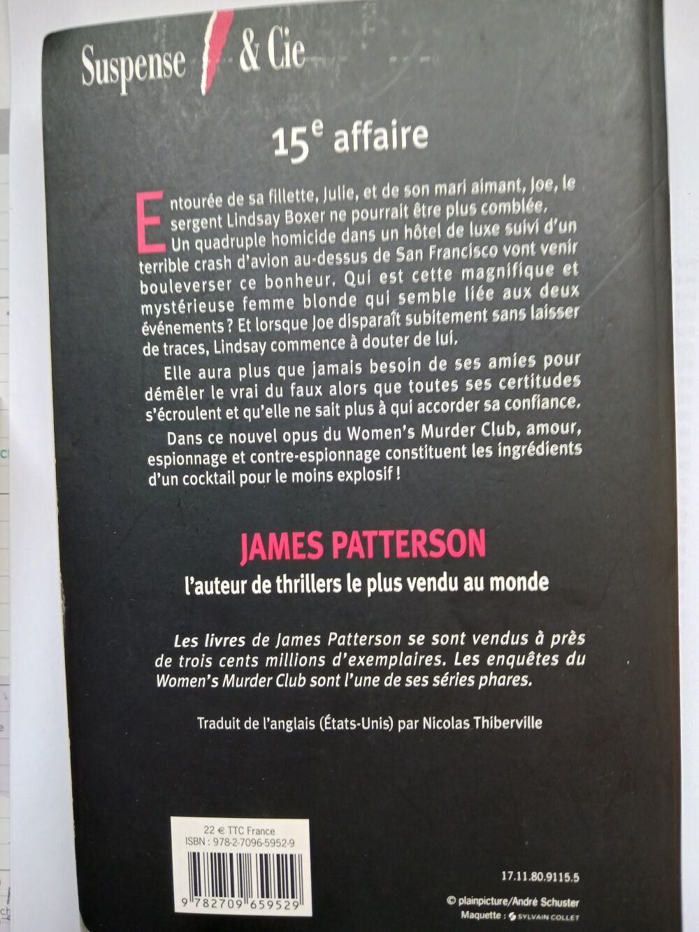 
LIVRE* TRILLERS
Suspence&amp;Cie Livres et BD