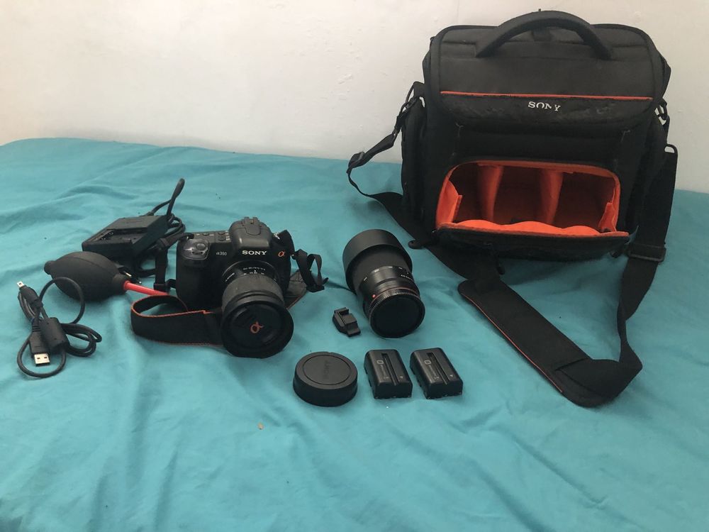 Appareil photo Sony DSLR Alpha 350 Photos/Video/TV