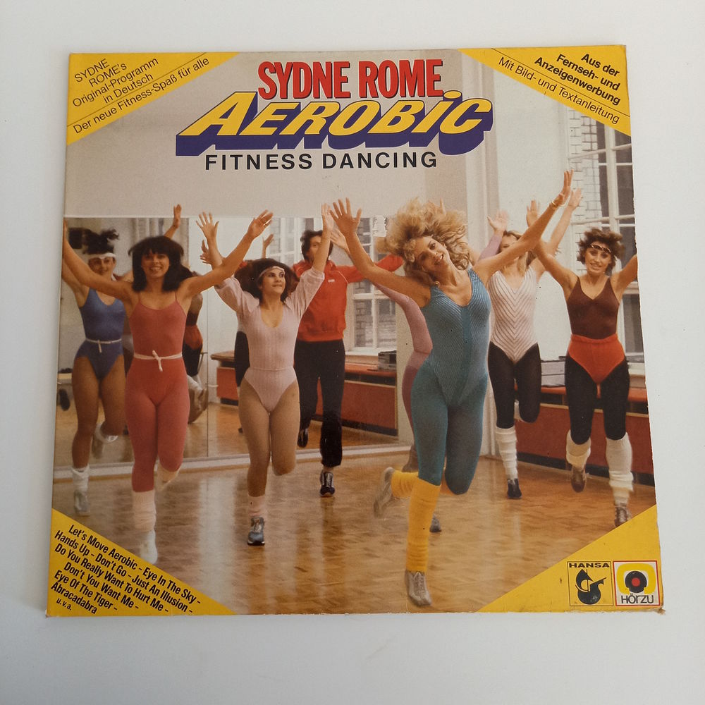 Sydne Rome, A&eacute;robic, fitness dancing, vinyle 33 trs 1983 CD et vinyles