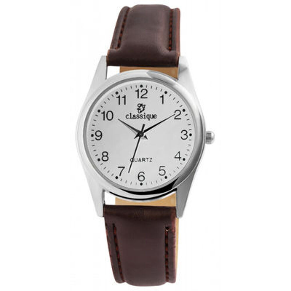 Montre Classique femme fond blanc Bijoux et montres