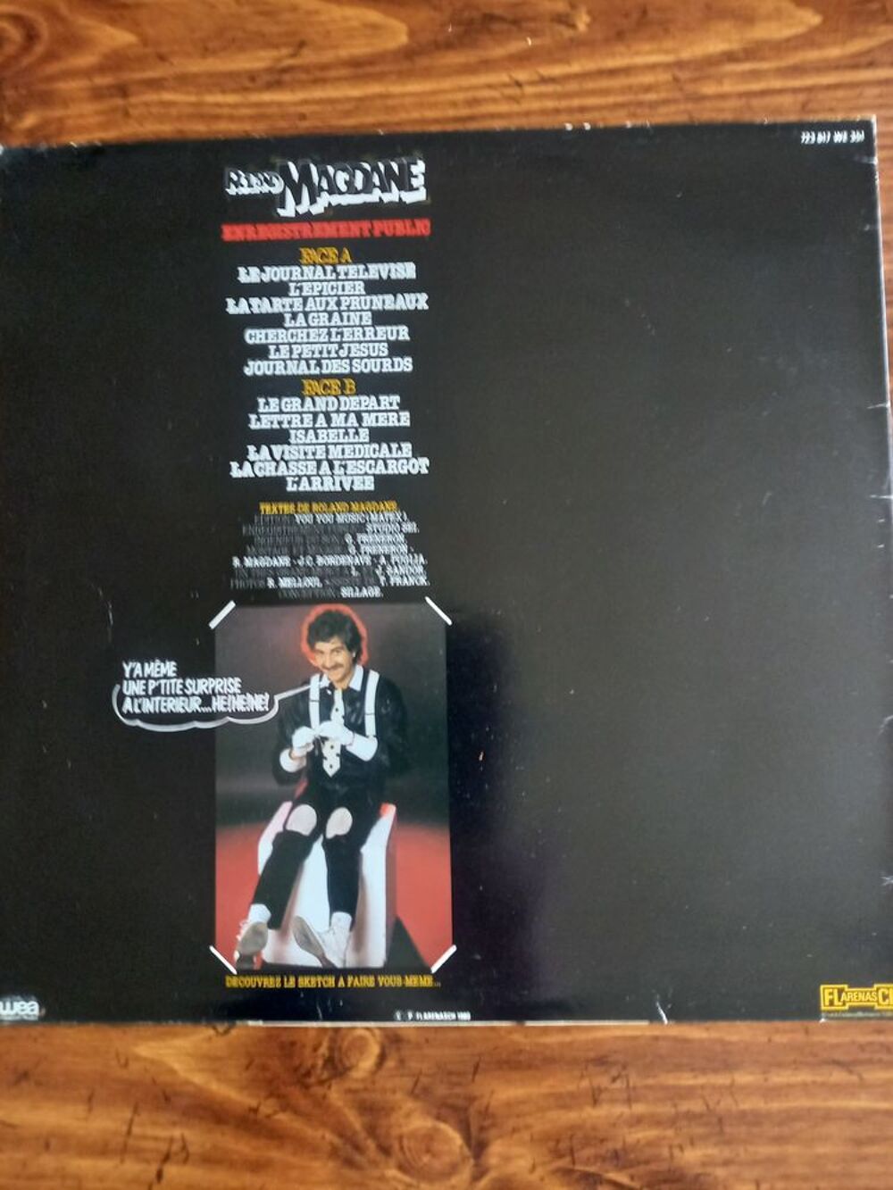 Disque 33 tours ROLAND MAGDANE CD et vinyles