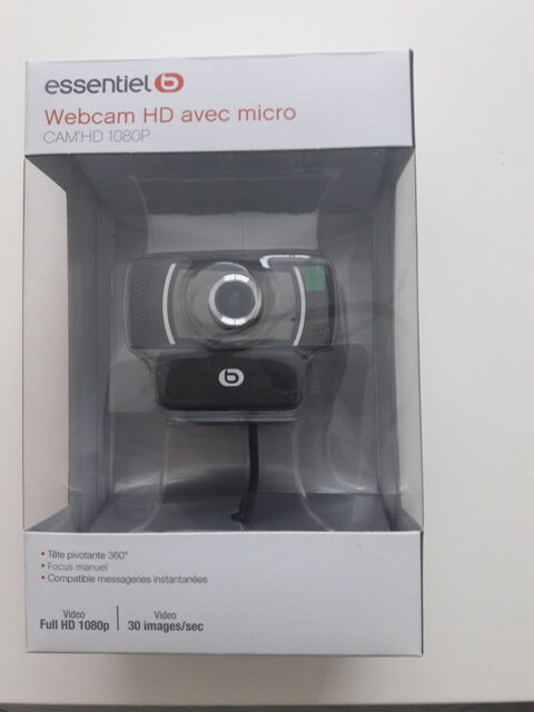   WEBCAM HD avec micro 